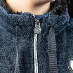 Veste polaire enfant Kahari Flags & Cup Bleu marine