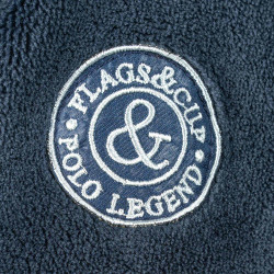 Veste polaire enfant Kahari Flags & Cup Bleu marine