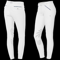 Pantalon Flags & Cup Arola femme Blanc