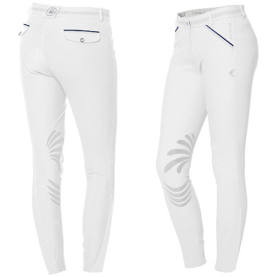 Pantalon Flags & Cup Arola femme Blanc