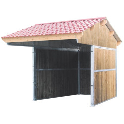 Abri de prairie double pente La Gée