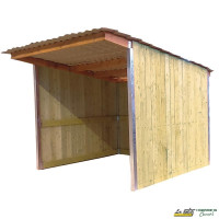 Abri de prairie simple...