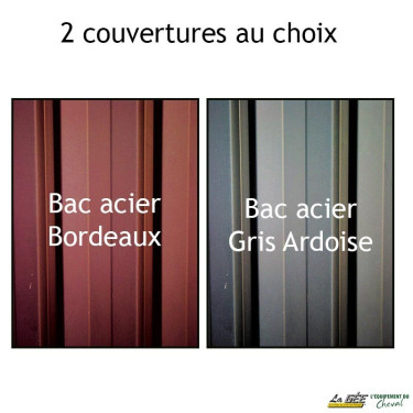 Abri de prairie simple pente La Gée Abri de prairie simple pente La Gée