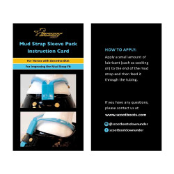 Protège lanière anti boue Scoot mud strap Protège lanière anti boue Scoot mud strap