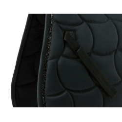 Tapis de selle Equithème Satin Noir Tapis de selle Equithème Satin Noir