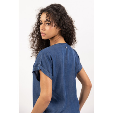 Blouse équitation femme Harcour élégante et fluide