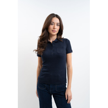 Polo d'équitation femme élégant Harcour Pamoly