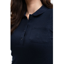 Polo d'équitation femme élégant Harcour Pamoly