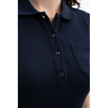 Polo d'équitation femme élégant Harcour Pamoly