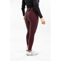 Pantalon équitation Ludivine Harcour Aubergine Bordeaux