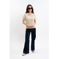Polo d'équitation femme Harcour Pony chic