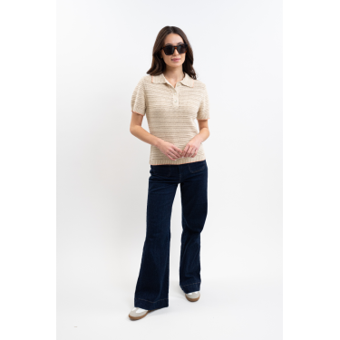 Polo d'équitation femme Harcour Pony chic