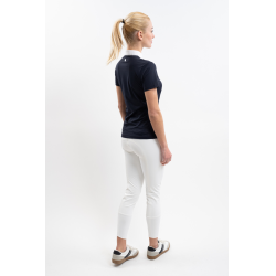 Polo de concours Harcour Paris femme Marine Bleu marine