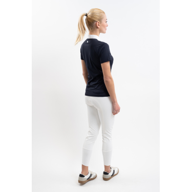 Polo de concours Harcour Paris femme Marine Bleu marine