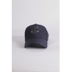 Casquette d'équitation Harcour Cajou - Unisexe et réglable