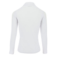 Polo Equithème Pekin manches longues Bleu marine