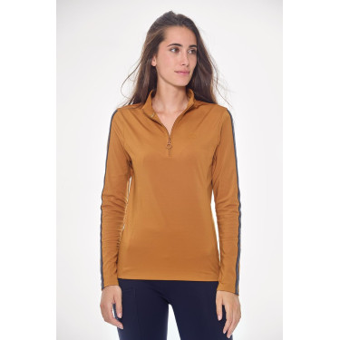 Polo d'équitation femme Harcour Pistach - Confort et style