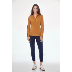 Polo d'équitation femme Harcour Pistach - Confort et style