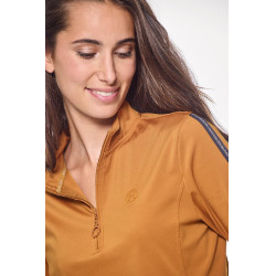 Polo d'équitation femme Harcour Pistach - Confort et style