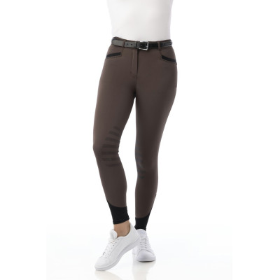 Pantalon Equithème Safir Marron / noir