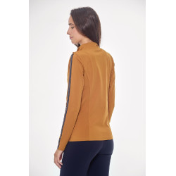 Polo d'équitation femme Harcour Pistach - Confort et style