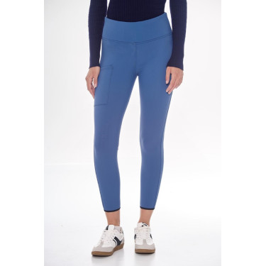Legging Polaire Harcour Lili Steel blue Bleu Legging Polaire Harcour Lili Steel blue Bleu