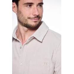 Chemise d'équitation homme Harcour Shavi en velours Chemise d'équitation homme Harcour Shavi en velours