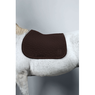 Tapis de selle d'équitation Harcour Saphir élégant