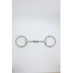 Mors releveur équitation Harcour double brisure 14 mm