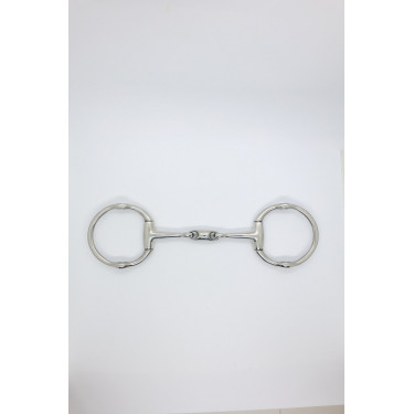 Mors releveur équitation Harcour double brisure 14 mm
