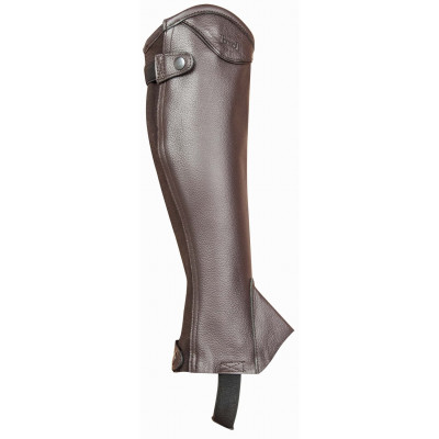 Mini Chaps Vivaldi Cuir Graine T de T Marron foncé