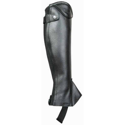 Mini Chaps Vivaldi Cuir Graine T de T Noir