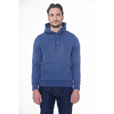 Sweat Harcour Samy Steel Blue Bleu