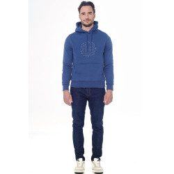 Sweat Harcour Samy Steel Blue Bleu