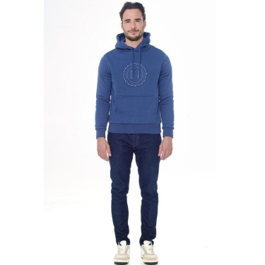 Sweat Harcour Samy Steel Blue Bleu