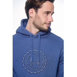 Sweat Harcour Samy Steel Blue Bleu