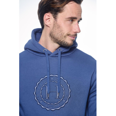 Sweat Harcour Samy Steel Blue Bleu