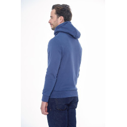 Sweat Harcour Samy Steel Blue Bleu