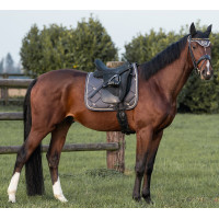 Tapis de Selle CSO Night Collection Back On Track Bleu noble Tapis de Selle CSO Night Collection Back On Track Bleu noble
