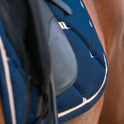 Tapis de Selle CSO Night Collection Back On Track Bleu noble Tapis de Selle CSO Night Collection Back On Track Bleu noble