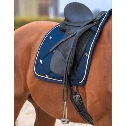 Tapis de Selle CSO Night Collection Back On Track Bleu noble Tapis de Selle CSO Night Collection Back On Track Bleu noble