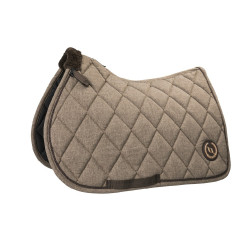 Tapis de selle Back on Track Haze Collection Marron Tapis de selle Back on Track Haze Collection Marron