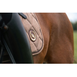 Tapis de selle Back on Track Haze Collection Marron Tapis de selle Back on Track Haze Collection Marron