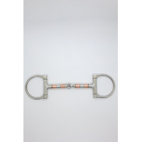 Mors verdun avec rouleau laiton 12 mm Harcour Inox Gris Mors verdun avec rouleau laiton 12 mm Harcour Inox Gris