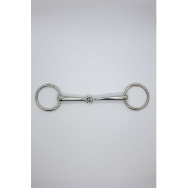 Mors simple gros canons 19 mm pour équitation - Harcour Mors simple gros canons 19 mm pour équitation - Harcour