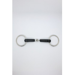 Mors d'équitation simple caoutchouc Harcour
