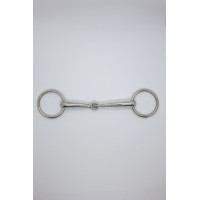 Mors simple 14 mm Harcour Inox Gris