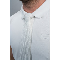 Cravate d'équitation blanche Harcour Corbi