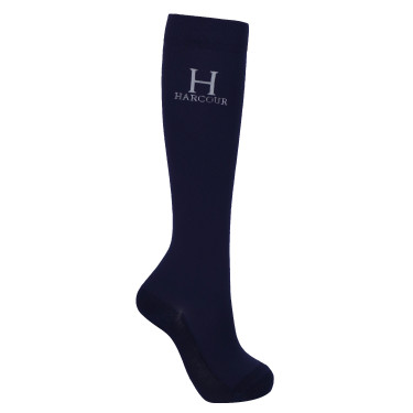 Chaussettes Harcour Hickstead Marine Bleu marine