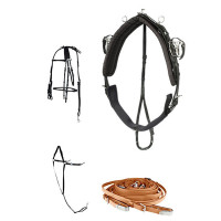 HARNAIS DE COURSE QH PRO COMPLET SYNTHETIQUE HARNAIS DE COURSE QH PRO COMPLET SYNTHETIQUE